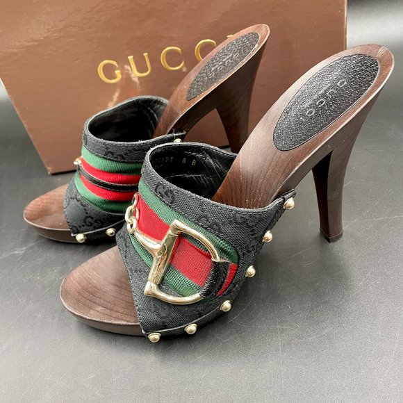 GUCCI HEELS - Picture 1 of 8
